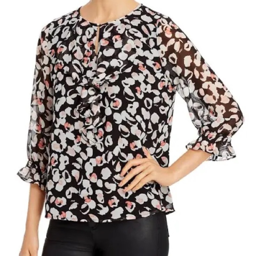 Womens size large Karl lagerfield blouse, #H815